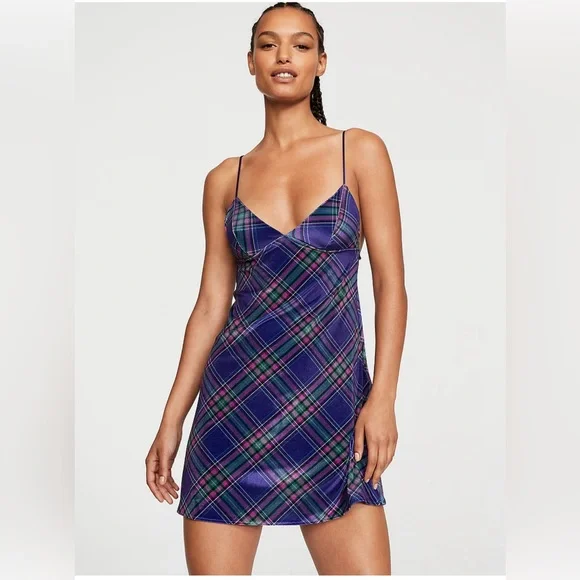 embroidered slip dress Overlay Slip Dress